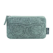 眼鏡紋理毛氈布零錢袋子家居個性設計