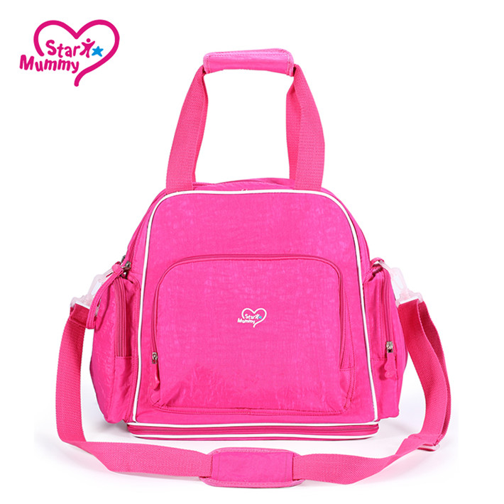 大容量多功能雙肩媽媽包 專供出口外貿的時尚媽咪包包工